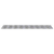 Stepenica Pravokutni 2 pcs Srebrno 70 x 20 cm Aluminij