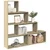 Pregrada/regal za knjige 4 razina hrast 143,5x29x143,5cm drveni