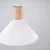 Sollux SL.1319 - Luster na sajli JAGA 1xE27/15W/230V prečnik 30 cm bela