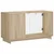 vidaXL Kopalniška omarica Sonoma hrast 101 x 41 x 58 cm