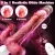 SuperLove Thrusting Realistic Vibrator with Tongue Clitoral Stimulation & Remote
