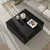 HANAH HOME Sto za dnevnu sobu Prizma Wood Black
