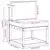 Set vanjskih sofa 3 pcs Prirodna i svjetlosiva Poliester