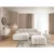 Kremno bel tabure Melva – Ropez