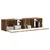 TV zidni ormar Zidne 2 pcs Dimljeni hrast 60 x 31 x 29,5 cm