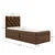 KONDELA Guliette 90 boxspring postelja