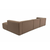 ATELIER DEL SOFA Ugaona garnitura Mora XL (L1 O1 ChlRight) Brown