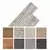 Podne daske 2,51 m2 18 pcs PVC Isprana boja hrasta