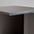 PAX Nadgrad.ugao.jedinica s 4 pol., tamnosiva, 53x58x236 cm