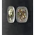 CHURCHILL Raku Quartz Black plitev krožnik, O: 217 mm (12 kos)