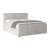 MID.YOU POSTELJA BOXSPRING 180 cm  x 200 cm , leseni material krem barve