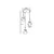 Conceptum Hypnose Luster Afra, 70cm, 30 cm, E27, 40W
