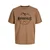 JJ Rebel by Jack & Jones majica Matheo za muškarce, braon, S