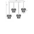 Opviq Luster 2607254, Crni