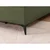 Zelena boxspring postelja s prostorom za shranjevanje 160x200 cm Ornes – Ropez