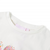 vidaXL Dječja majica prljavo bijela boja 140