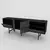 Hanah home TV Komoda Derin Crno-Mermer
