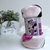 Rožnata otroška odeja iz mikropliša 100x150 cm Minnie Flowers – Jerry Fabrics