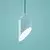 Conceptum Hypnose Luster Kesik, 32-121cm, O14 cm, Svetloplavi