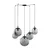 TK Lighting Viseča svetilka ESME GRAPHITE 5382