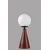Opviq Stona lampa Juno, Braon-bela