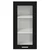 Viseći ormarić s pohranom 2 pcs Crni hrast 40 x 31 x 80 cm