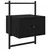 Noćni ormar 2 pcs Crni hrast 35 x 30 x 51 cm Konstruirano drvo