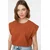 Trendyol Milla Ženska majica TWOSS20TS0021, Braon
