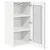 Zidni stakleni ormarić PORTO 2 pcs Siva Sonoma 40 x 31 x 80 cm