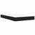 Vidaxl Box spring postelja z vzmetnico črna 120x200 cm žamet