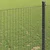 Vidaxl Ograja z varjeno žico Zelena
