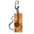 Wallity Zidna dekoracija Gitar, 39x13 cm, Smeđe boje