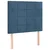 Vidaxl Box spring postelja z vzmetnico temno modra 80x200 cm žamet