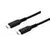C-Tech USB 4.0, Type-C (CM/CM), PD 100W, 40Gbps, 0.5m, črna
