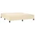Krevet box spring s madracem LED krem 160x200 cm od tkanine