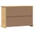 Komoda s ladicama VIGO 113 x 40 x 75 cm od masivne borovine