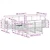 Set vanjskih sofa 8 pcs Bijela i bež 59 x 59 x 37 cm Poliester