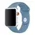 Narukvica za pametni sat Apple Watch Silicone Strap light blue/ gray M/ L 42/ 44/ 45mm