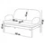 ATELIER DEL SOFA Dvosed i 2 fotelje Aster Anthracite
