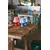 Dekorativen svečnik &k amsterdam cantine blue 16 cm