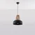 Sollux SL.0390 - Luster na sajli CASCO 1xE27/60W/230V prečnik 30 cm