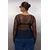 Trendyol Curve Ženska bluza Tbbaw26Af00031, Crna