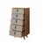 Hanah Home Komoda Spanze 50x103x40cm Hrast-Bela