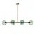Opviq Luster Benek-15-14485, 103x40x74cm, IP20, Zlatno-zelene boje