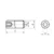 Eneron Vijak M5x30 brez glave A2 DIN 913 100 kosov