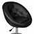 vidaXL Klubski stol 2 kosa umetno usnje črne barve