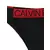 Calvin Klein - logo printed briefs - women - Black