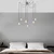 Conceptum Hypnose Luster MR-906, 126 cm, 6xE27, 40W, Srebrne boje