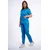 Pureboks Ženski komplet medicinske uniforme, Svetloplava