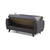 Atelier del Sofa Dvosed na razvlačenje Alkon 158x86x77cm Tamnosivi